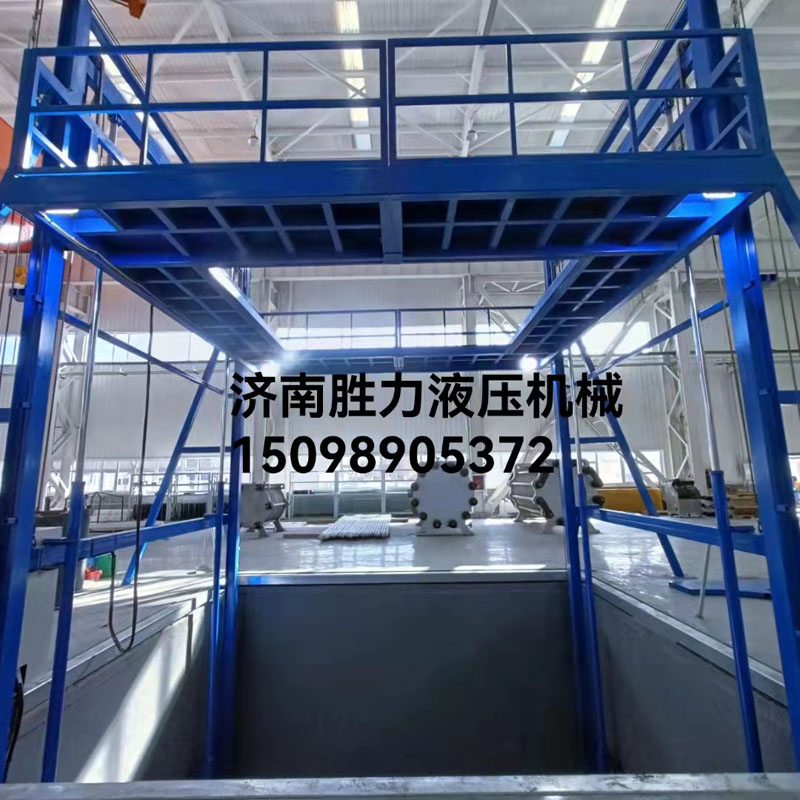 載重5噸特殊導軌式升降機2臺安裝完畢！